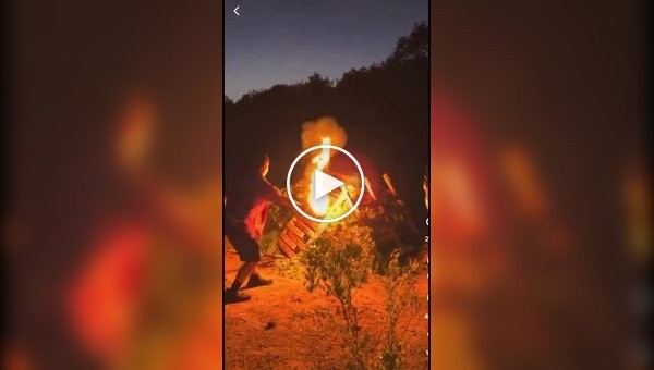 Оператор молодец, ни на что не отвлекся от съемки