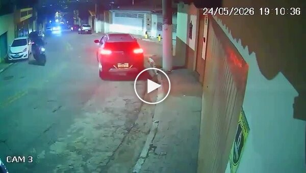 Грабители на мотоциклах устроили засаду, но все пошло не по плану