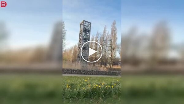 Пара решила насладиться высотой по своему