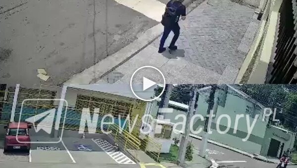 Мужчина провалился под землю на улице в бразильском Манаусе