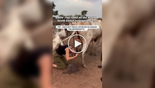 Путешественница отважилась вымыть голову коровьей мочой