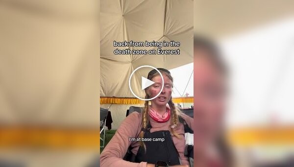 Девушка показала, чем обернулась попытка покорить вершину Эвереста