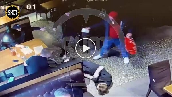 In Russia, a redneck client knocked out a waiter who clarified the details of the order