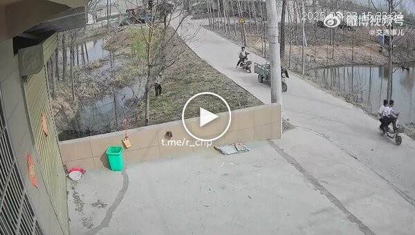 Нетипичная авария в Китае