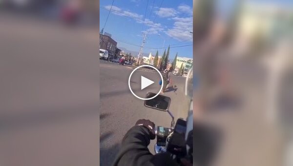 Схватка мага и воина на дороге в Мексике