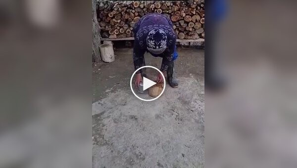 Вот так и попадает в задний проем