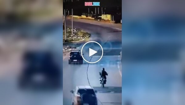 В Аргентині водій врятував скутериста від пограбування, збивши грабіжника