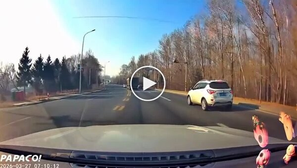 Вытолкнул под встречный грузовик