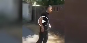 Мальчик попытался повредить забор, но в итоге сам пострадал