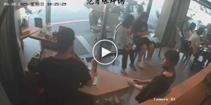 Car crashes into cafe in China
