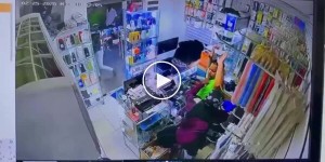 A botched store robbery in the Dominican Republic
