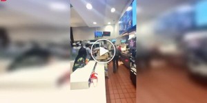 Літаюча перука і масова бійка: що твориться в Нідерландському Макдоналдсі