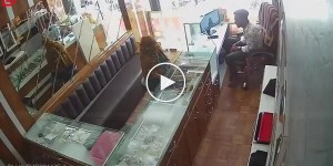 Attempted robbery with chili powder at an Indian jewelry store did not go as planned