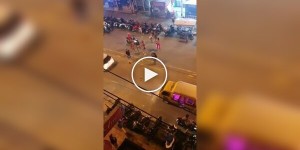 A crowd of trannies gave a Russian a beating in Thailand