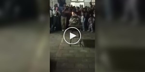 A school volcano got out of control: in Argentina, a girl caused a real eruption