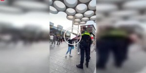 Полицейский очень быстро потерял терпение