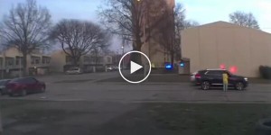 Камера у дома сняла стрельбу в Кливленде — женщине невероятно повезло