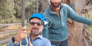 Tourist accidentally films beginning of armed attack on people in India