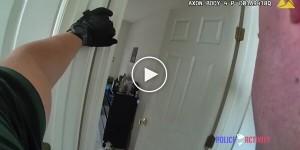 A policeman's good reaction saved his life